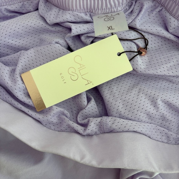 CALIA 16" ACE Golf Skort - Lilac/Lavender Size XL - Picture 8 of 10